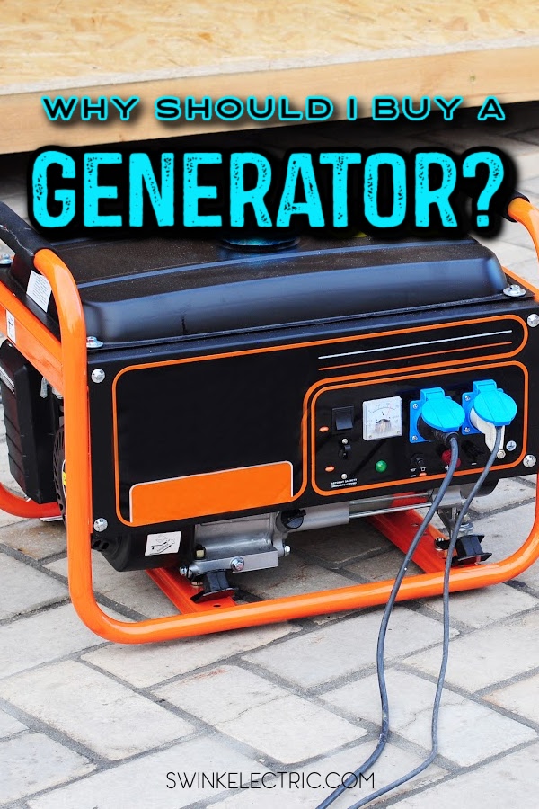 Why should I buy a generator? The benefits of using a generator speak for themselves as the reasons you should own one.