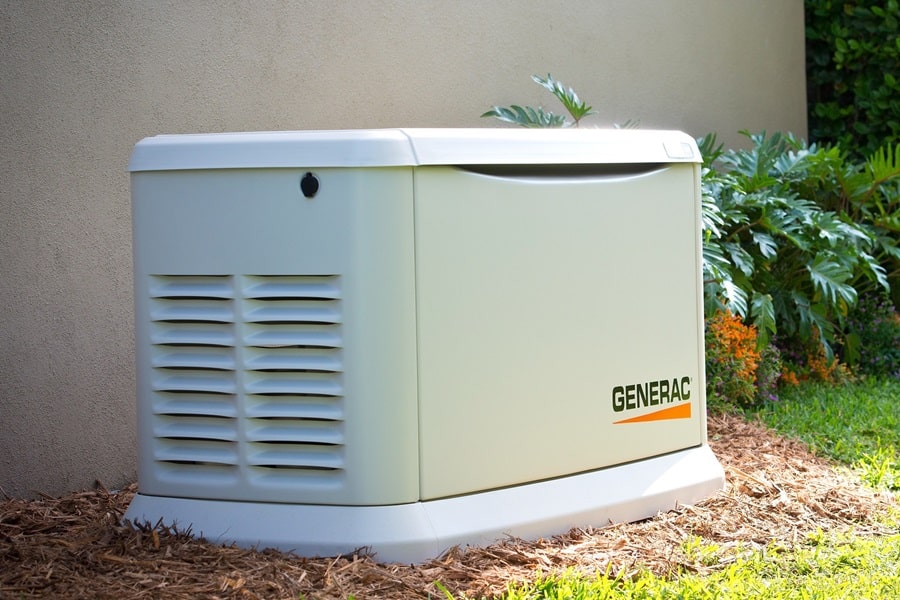 Best Certified Generac Service Provider in West Palm Beach a Generac Generator Next to a House