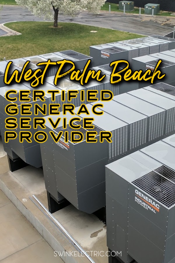 Swink Electric is the best certified Generac service provider in West Palm Beach for both commercial and residential use.