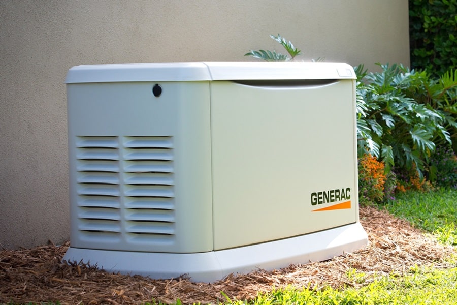 Jupiter Certified Generac Service Provider Close Up of a Generac Home Generator