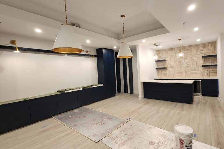 Best Electrician Near Me Royal Palm Beach View of a Finished Basement