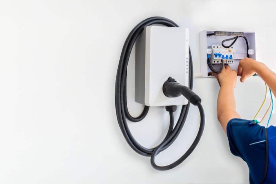 swink electric ev charger installation