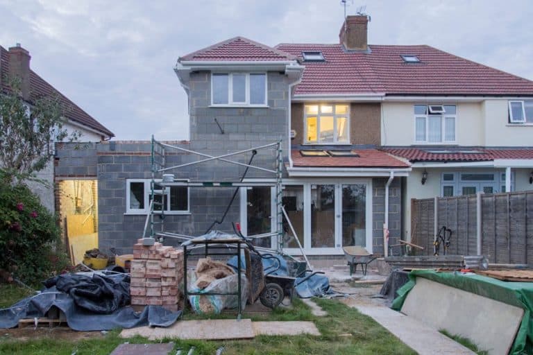 Best Home Remodel Electrician in Jupiter Florida a Home with an Entire Portion Under Construction